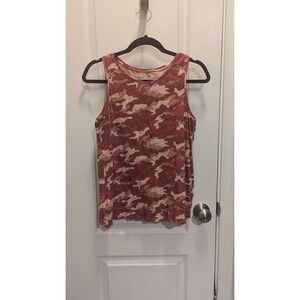 Old Navy Everyday Pink Camo Tank Size‎ Medium